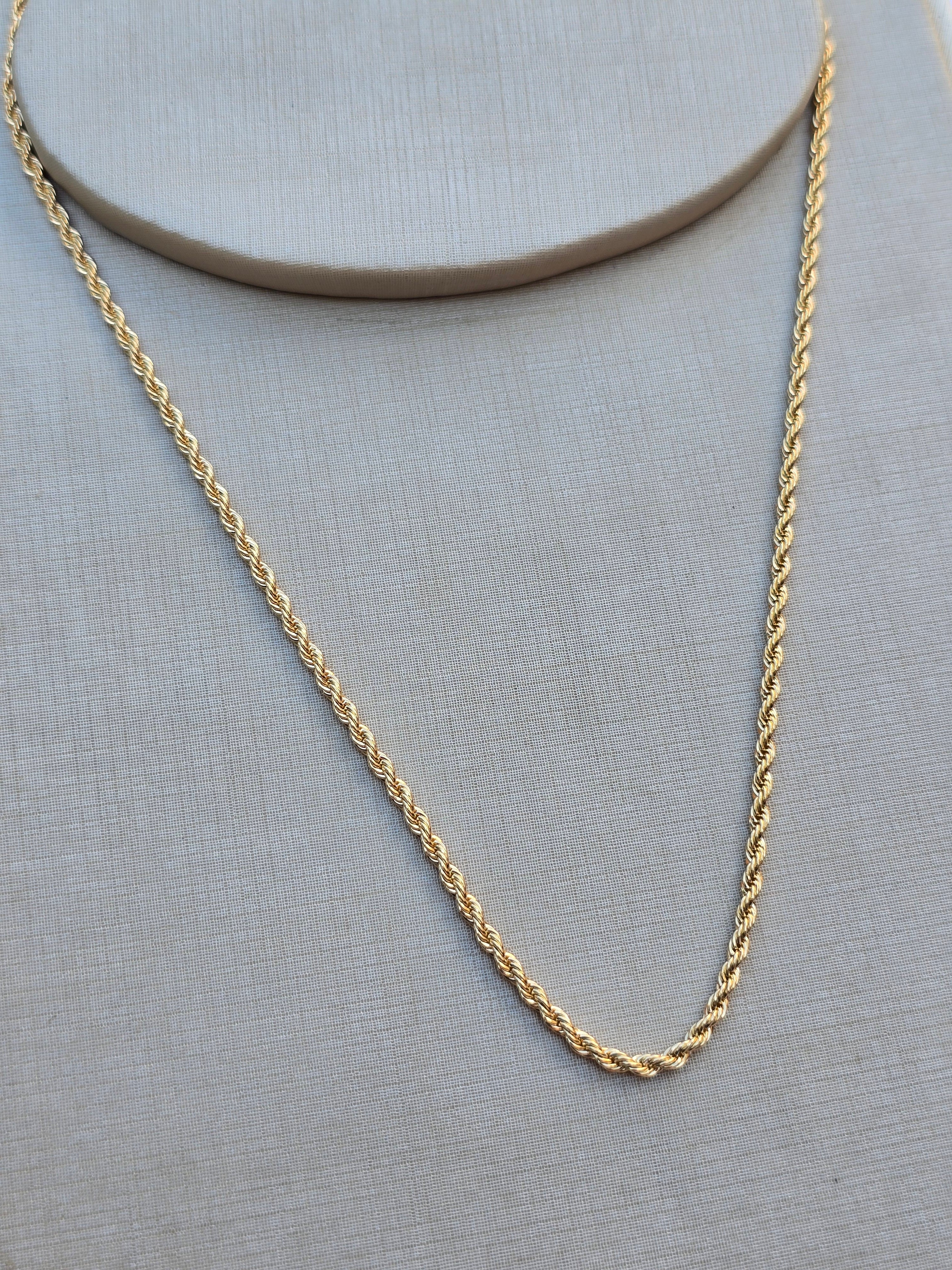 Colar Elo Torcido Dourado Elegance