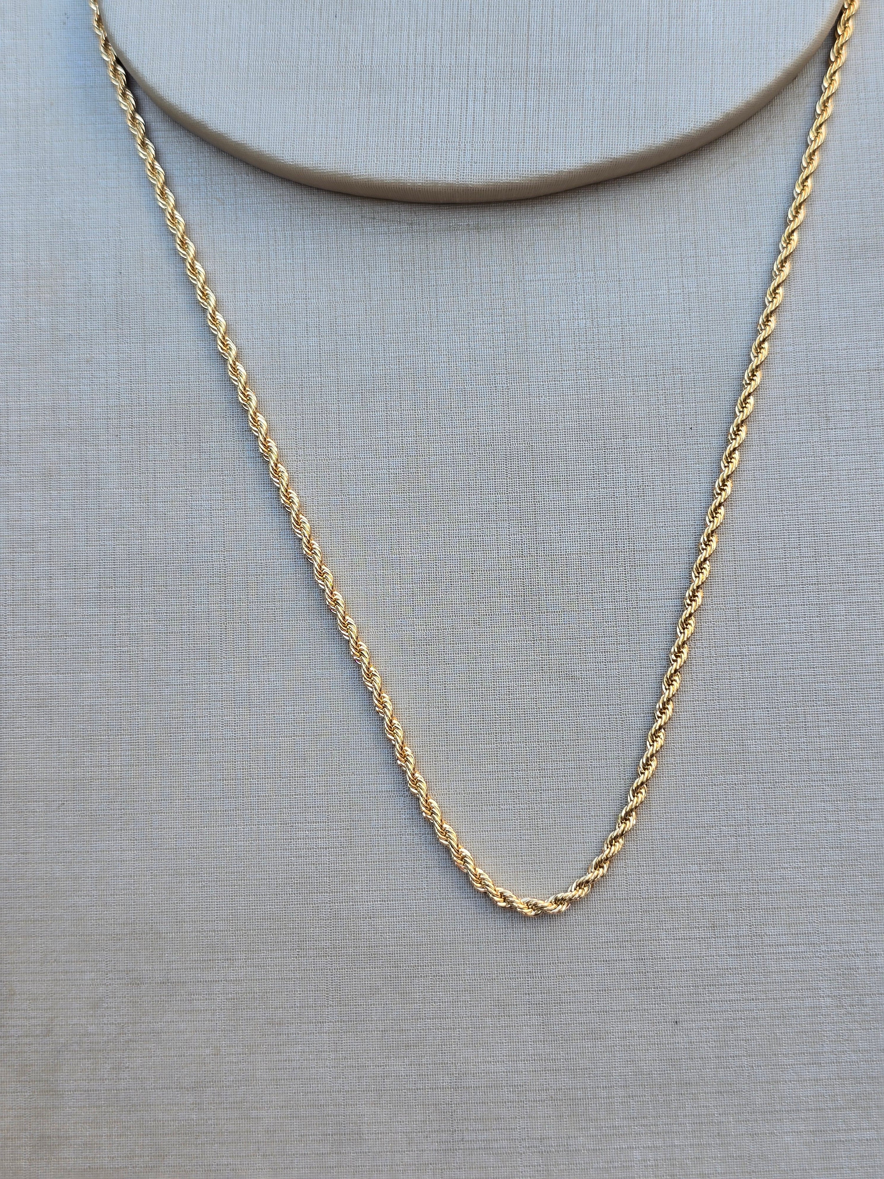 Colar Elo Torcido Dourado Elegance