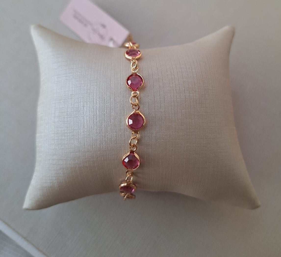 Pulseira banhada a ouro 18k e com verniz antialérgico ✨💖.